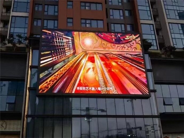 P10 outdoor advertising led screen for shopping mall