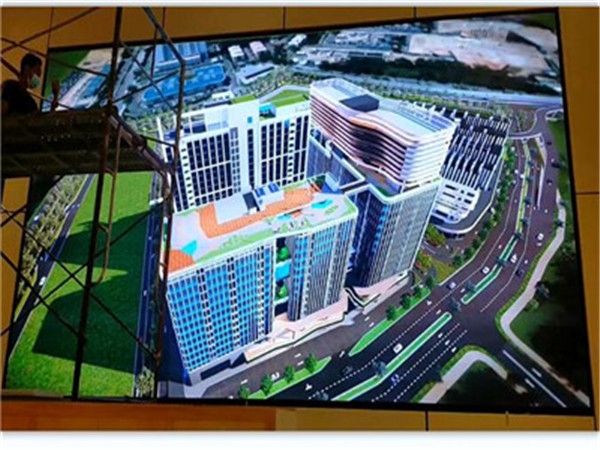 indoor P2 HD front service led video wall display